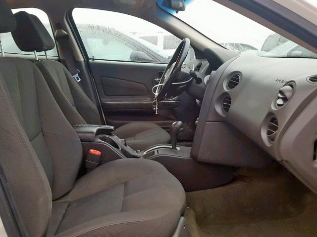 2G2WR524541351479 - 2004 PONTIAC GRAND PRIX WHITE photo 5