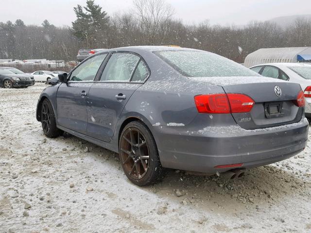 3VW1K7AJ5EM321984 - 2014 VOLKSWAGEN JETTA BASE Boz foto 3