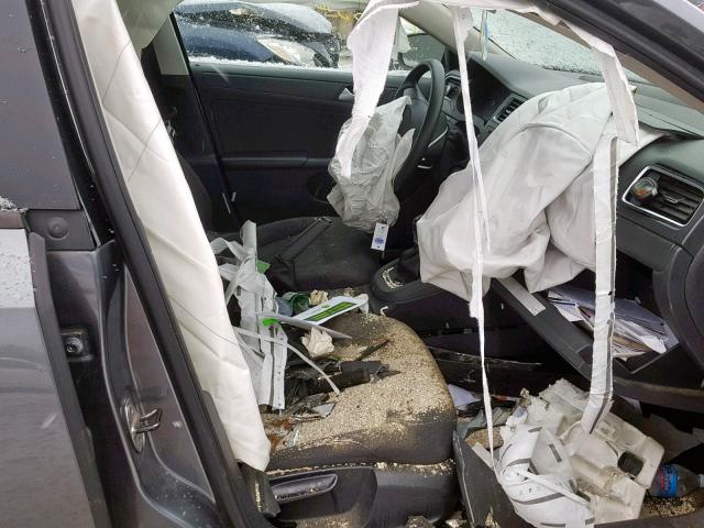 3VW1K7AJ5EM321984 - 2014 VOLKSWAGEN JETTA BASE Boz foto 5