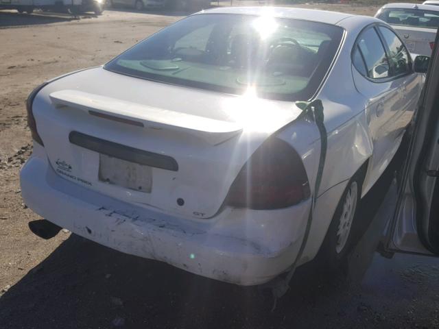 2G2WP522241297918 - 2004 PONTIAC GRAND PRIX WHITE photo 4