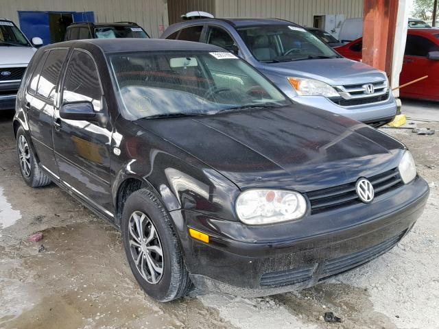 9BWFL61J454022665 - 2005 VOLKSWAGEN GOLF GL BLACK photo 1