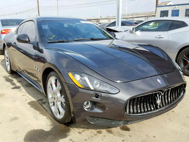 ZAM45VLAXE0114479 - 2014 MASERATI GRANTURISM GRAY photo 1