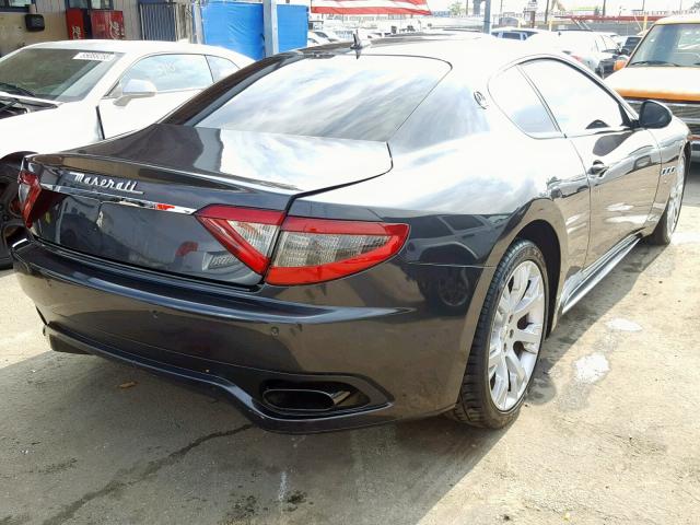 ZAM45VLAXE0114479 - 2014 MASERATI GRANTURISM GRAY photo 4