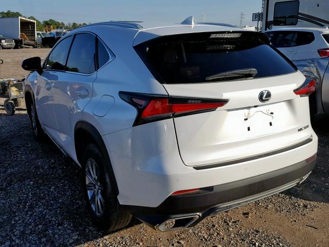 JTJYARBZ4J2089431 - 2018 LEXUS NX 200T WHITE photo 3