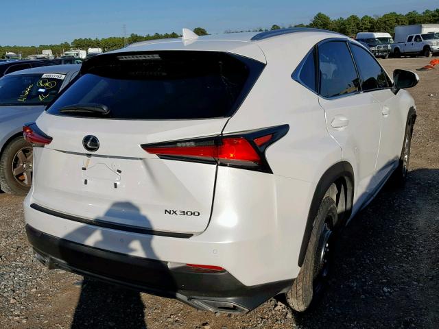 JTJYARBZ4J2089431 - 2018 LEXUS NX 200T WHITE photo 4