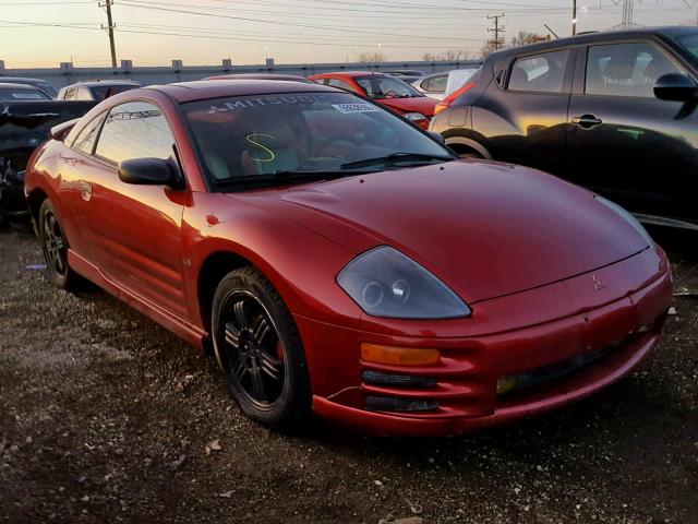 4A3AC54H31E050966 - 2001 MITSUBISHI ECLIPSE GT BURGUNDY photo 1