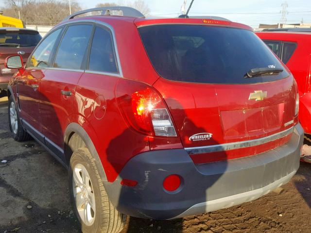 3GNAL2EK9DS554080 - 2013 CHEVROLET CAPTIVA LS 红色 照片 3