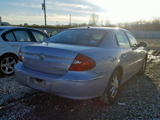 2G4WD532551219276 - 2005 BUICK LACROSSE C GRAY photo 4