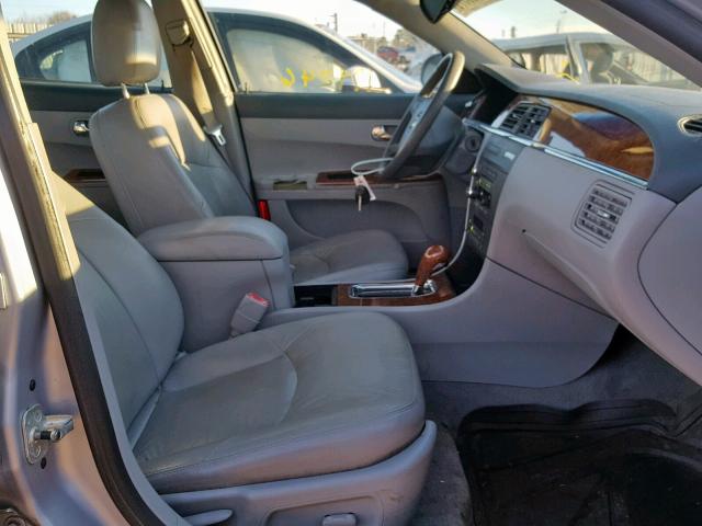 2G4WD532551219276 - 2005 BUICK LACROSSE C GRAY photo 5