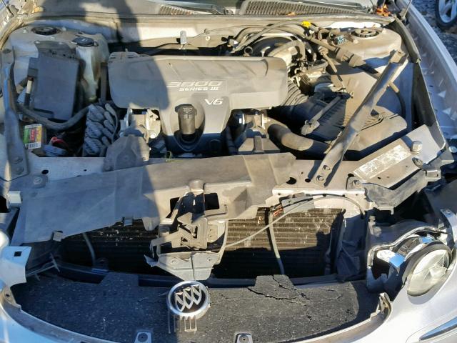 2G4WD532551219276 - 2005 BUICK LACROSSE C GRAY photo 7