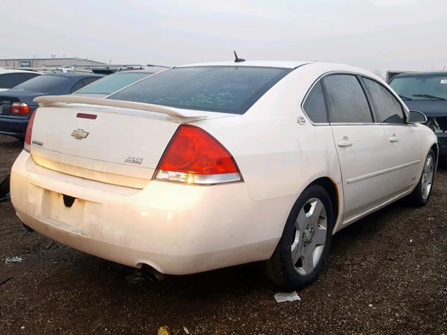 2G1WD58C089152817 - 2008 CHEVROLET IMPALA SUP თეთრი ფოტო 4