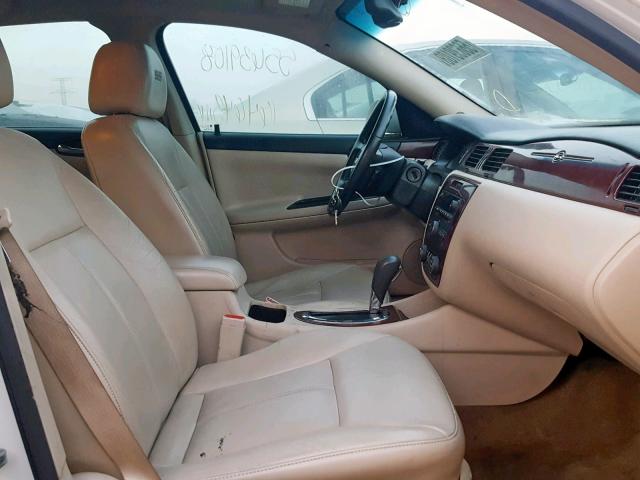 2G1WD58C089152817 - 2008 CHEVROLET IMPALA SUP თეთრი ფოტო 5