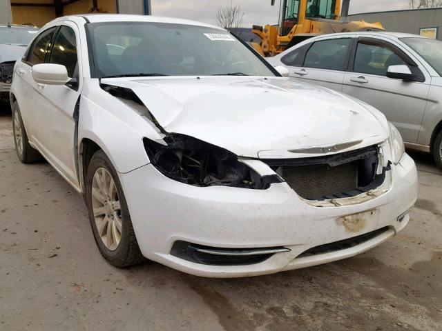 1C3CCBBB7CN236493 - 2012 CHRYSLER 200 TOURIN WHITE photo 1