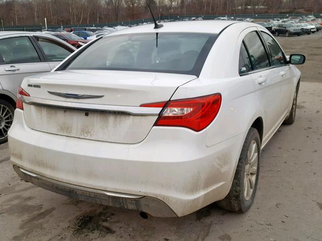 1C3CCBBB7CN236493 - 2012 CHRYSLER 200 TOURIN WHITE photo 4