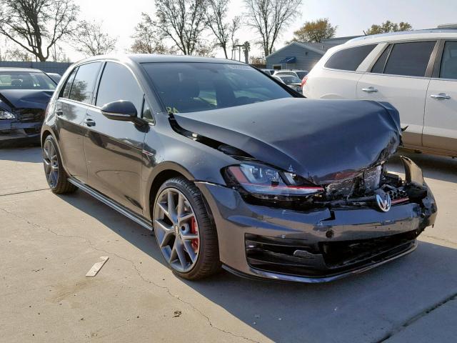 3VW447AU3GM018660 - 2016 VOLKSWAGEN GTI S/SE BLACK photo 1