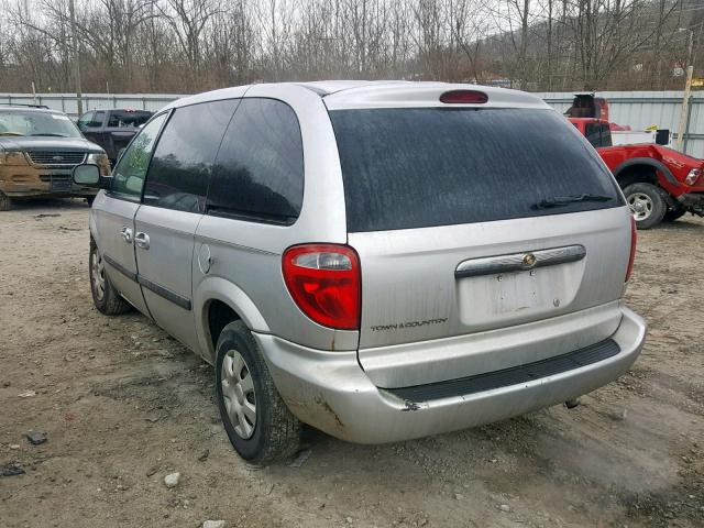 1A4GP45R96B692257 - 2006 CHRYSLER TOWN & COU ვერცხლისფერი ფოტო 3