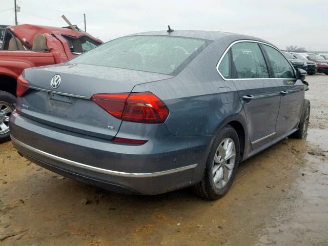 1VWAT7A38HC053811 - 2017 VOLKSWAGEN PASSAT S GRAY photo 4