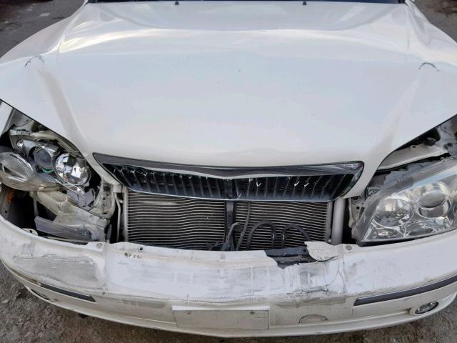 KMHFU45EX5A422901 - 2005 HYUNDAI XG 350 WHITE photo 7