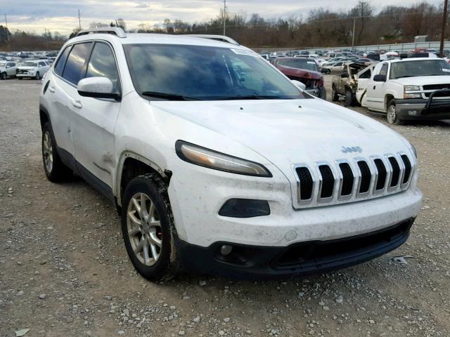 1C4PJLCB8EW252819 - 2014 JEEP CHEROKEE L WHITE photo 1