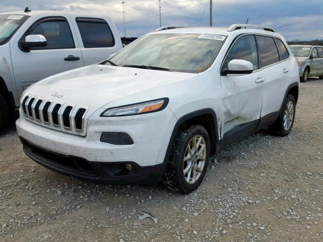 1C4PJLCB8EW252819 - 2014 JEEP CHEROKEE L WHITE photo 2