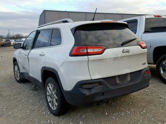 1C4PJLCB8EW252819 - 2014 JEEP CHEROKEE L WHITE photo 3