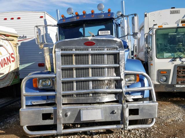 1XP5D49X57D730120 - 2007 PETERBILT 379 BLUE photo 7