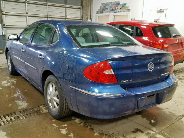 2G4WD532X51336206 - 2005 BUICK LACROSSE C BLUE photo 3