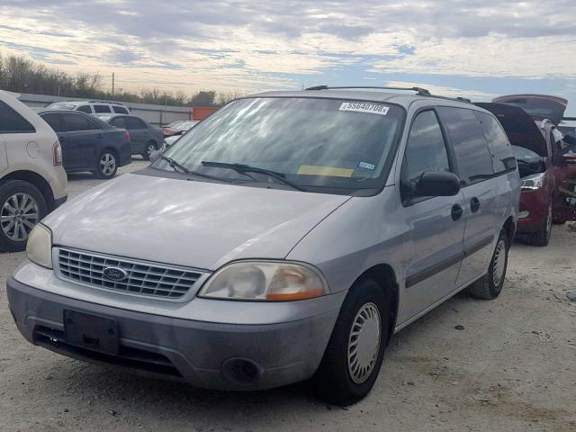 2FMZA51421BA68637 - 2001 FORD WINDSTAR L SILVER photo 2