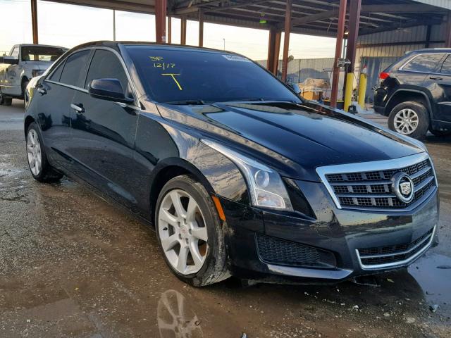 1G6AA5RX0E0186339 - 2014 CADILLAC ATS BLACK photo 1