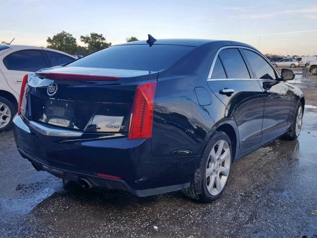 1G6AA5RX0E0186339 - 2014 CADILLAC ATS BLACK photo 4