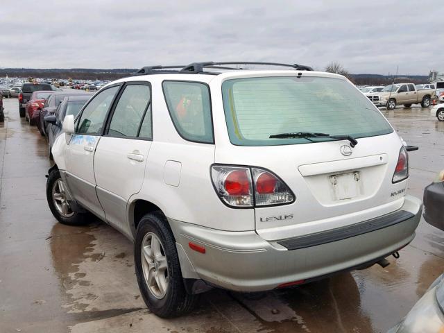 JTJGF10U520132127 - 2002 LEXUS RX 300 WHITE photo 3