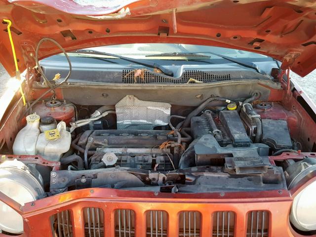 1J8FT47028D580251 - 2008 JEEP COMPASS SP 红色 照片 7