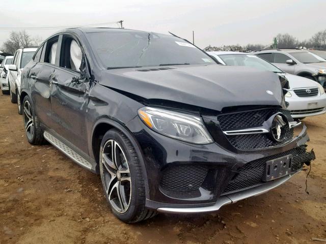 4JGED6EB1GA043415 - 2016 MERCEDES-BENZ GLE COUPE BLACK photo 1