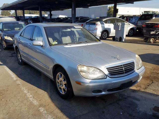 WDBNG70J12A310544 - 2002 MERCEDES-BENZ S430 SILVER photo 1