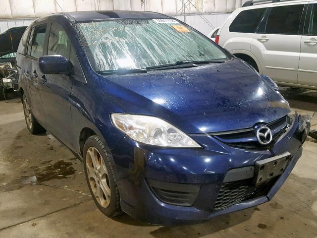 JM1CR2WL1A0373159 - 2010 MAZDA 5 BLUE photo 1