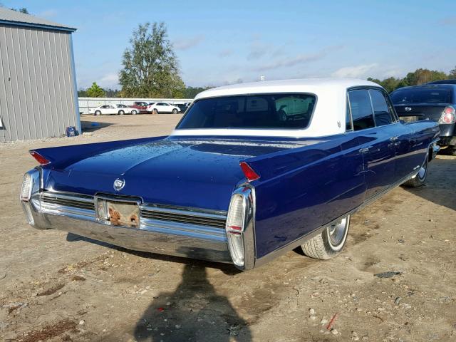 64M051594 - 1964 CADILLAC FLEETWOOD BLUE photo 4