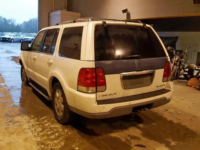 5LMEU78H03ZJ11654 - 2003 LINCOLN AVIATOR 白色 照片 3