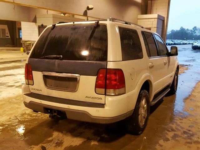 5LMEU78H03ZJ11654 - 2003 LINCOLN AVIATOR 白色 照片 4