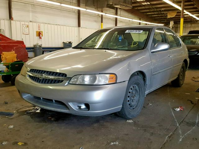 1N4DL01D0YC205943 - 2000 NISSAN ALTIMA XE SILVER photo 2