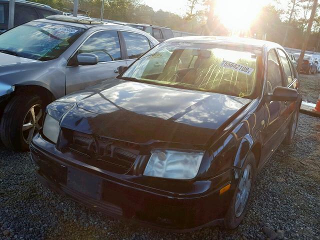 3VWSC29M6XM076537 - 1999 VOLKSWAGEN JETTA GLS BLACK photo 2