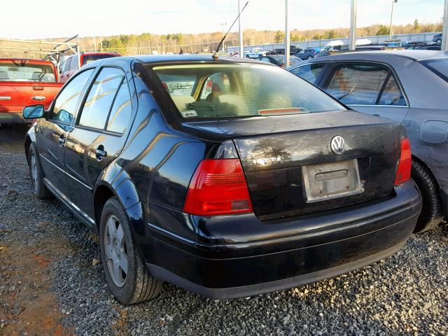 3VWSC29M6XM076537 - 1999 VOLKSWAGEN JETTA GLS BLACK photo 3