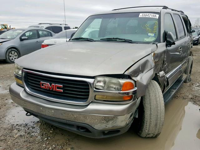 1GKEC16Z52J132424 - 2002 GMC YUKON XL C GOLD photo 2