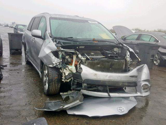 5TDXK3DCXBS051875 - 2011 TOYOTA SIENNA SPO SILVER photo 1