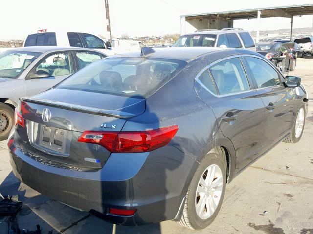 19VDE3F71DE301472 - 2013 ACURA ILX HYBRID GRAY photo 4