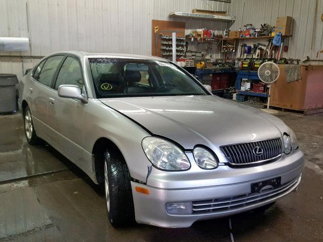 JT8BD69S430186021 - 2003 LEXUS GS 300 SILVER photo 1