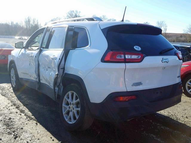 1C4PJLCB1HW573900 - 2017 JEEP CHEROKEE L WHITE photo 3