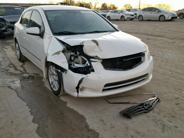 3N1AB6AP0BL643146 - 2011 NISSAN SENTRA 2.0 WHITE photo 1