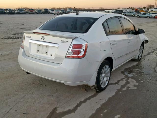 3N1AB6AP0BL643146 - 2011 NISSAN SENTRA 2.0 WHITE photo 4