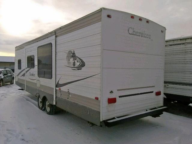 4X4TCKE235P094296 - 2005 WILDWOOD CHEROKEE WHITE photo 3