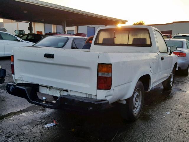 4TARN81A2NZ000272 - 1992 TOYOTA PICKUP 1/2 WHITE photo 4